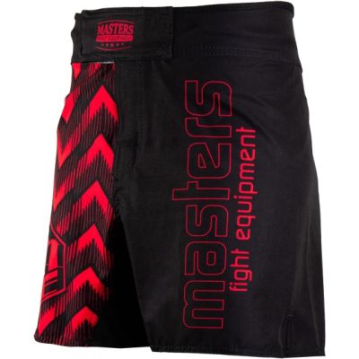 4. MASTERS PULSE SMMA-P MMA shorts black and red