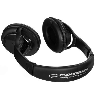 5. Esperanza LIBERO EH163K wireless headphones (black)