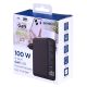 5. GEMBIRD 4-PORT FAST GAN (PD) USB MAINS CHARGER (3X USB-A + 1X USB TYPE-C) 100W, BLACK