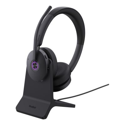 2. Yealink BH74 + Stand UC USB-C/A USB Type-C / USB Type-A Bluetooth Headphones Charging Stand Black (1208684)