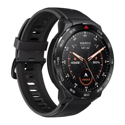 6. Mibro GS Pro Smartwatch (Black)