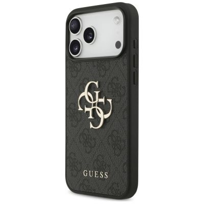 2. Guess 4G Big Logo Case for iPhone 17 Pro Max / 18 Pro Max - Black