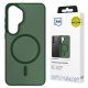 20. 3mk Smoke MagCase for Samsung Galaxy S25 - Green-Translucent