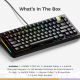 14. Glorious Gaming GMMK 3 PRO HE 75% Prebuilt USB Keyboard QWERTY US English Black