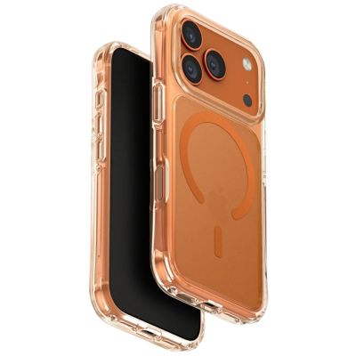 7. Uniq LifePro Xtreme Magclick Charging Case for iPhone 17 Pro - Orange