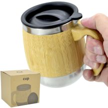 450 ML BAMBOO THERMAL MUG STAMINA