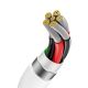 6. Baseus Superior Series 100W USB-A - USB-C Cable 2m - White