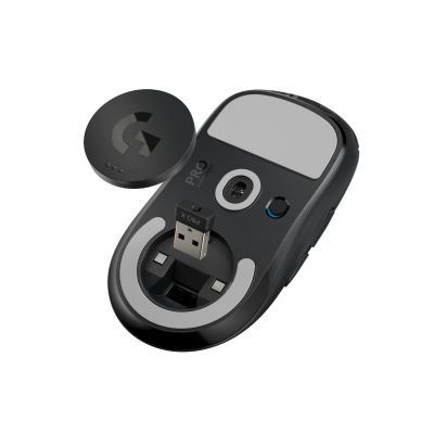 6. Logitech G Pro X Superlight Gaming Mouse Right Side RF Wireless 25600 DPI