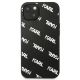3. Karl Lagerfeld Allover Case for iPhone 13 mini - Black