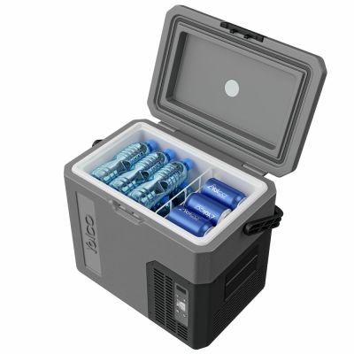 13. Yolco ET18 refrigerator Portable (placement) 17 l Gray
