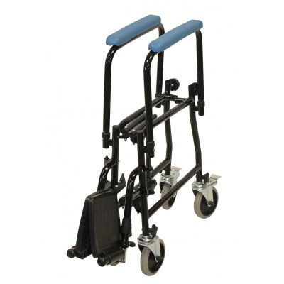3. Foldable sanitary and toilet trolley