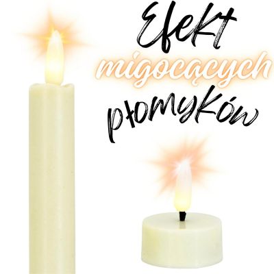 4. CANDLE SET 9 PCS