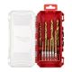 Milwaukee HSS-G TIN metal drill bit set of 10 HEX