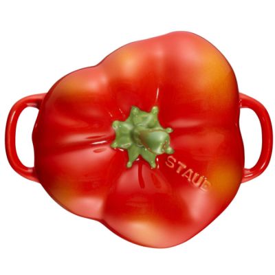 6. Mini Cocotte round pepper STAUB 40500-325-0 - red 470 ml