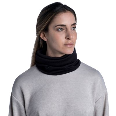 2. Buff Merino Heavyweight Neckwarmer 11096300 Black One size