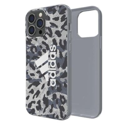 7. Adidas OR SnapCase Leopard Case for iPhone 13 Pro / iPhone 13 - Gray