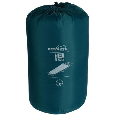 13. MUMMY SLEEPING BAG XXL 230x80/50CM BLUE REDCLIFFS