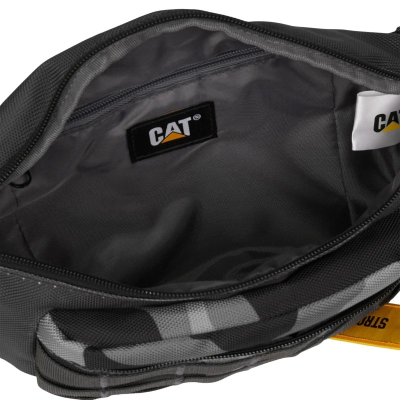 5. Sahara Caterpillar Combat Waist Bag Charcoal Camo (84607-657)
