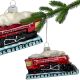 GLASS SHAPED ORNAMENT THE POLAR EXPRESS SASKA GIFT & DECOR