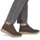 12. Rieker 50910-25 women's brown insulated ankle boots