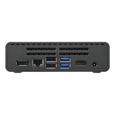 5. Shuttle Nano PC NE10N, Intel N 100, 1x HDMI, 1x DP, 6x USB, 1x LAN, Fanless, 24/7 Continuous Operation, incl. VESA, 0.6L PC, Mini PC barebones, Intel SoC, DDR4-SDRAM, PCI Express, Serial ATA, 65W