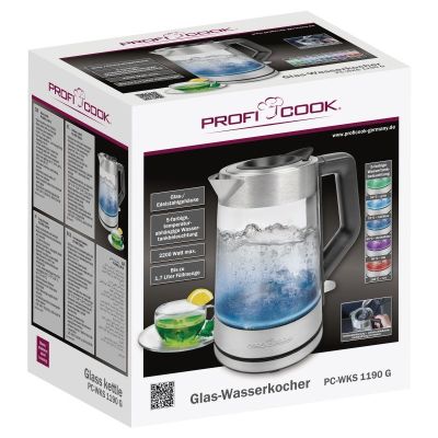 5. PROFICOOK PC-WKS 1190 G cordless kettle
