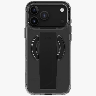 2. Uniq Heldro Air Case for iPhone 17 Pro Max Magclick Charging - Black
