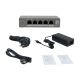 6. LevelOne PoE+Switch 3xGE PoE/1xHi-PoE 60W unmanaged Plastic