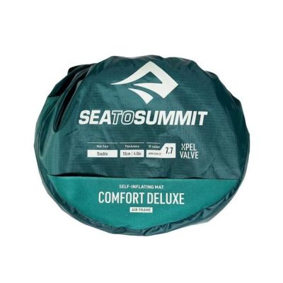3. SEA TO SUMMIT Comfort Deluxe Mat Rain Forest Self-Inflating Mat