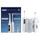 Oral-B iO6 & OxyJet Adult Rotating-Pulsating Toothbrush White