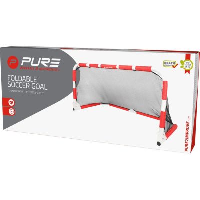 3. FOLDABLE FOOTBALL GOAL 120x60x60CM PURE 2 IMPROVE