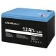 8. Qoltec LiFePO4 Lithium Iron Phosphate Battery 12.8V 12Ah 153.6Wh BMS