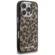 4. Karl Lagerfeld IML Leopard Pattern MagSafe Case for iPhone 16 Pro Max - Brown