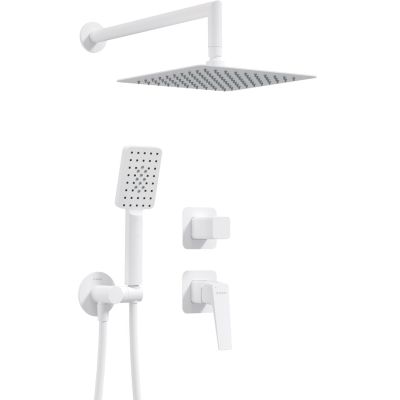 Concealed shower set