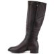 3. Chocolate Brown Women’s Officer Boots Potocki SZ12862