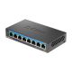 4. D-Link 8-Port Multi-Gigabit 2.5G Desktop Switch - Unmanaged - L2 - 2.5G Ethernet (100/1000/2500)