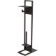 Paper stand with shelf