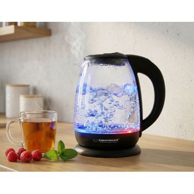 27. Esperanza LOIRE EKK027 electric kettle (2200W 1.7l; black)
