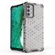 5. Honeycomb Case armor cover with TPU Bumper for Samsung Galaxy A32 5G transparent