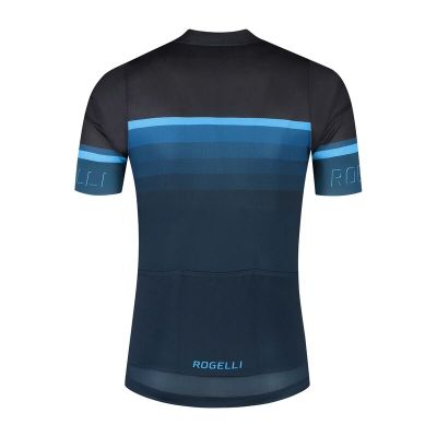 Rogelli HERO II T-shirt Black and Blue 5XL