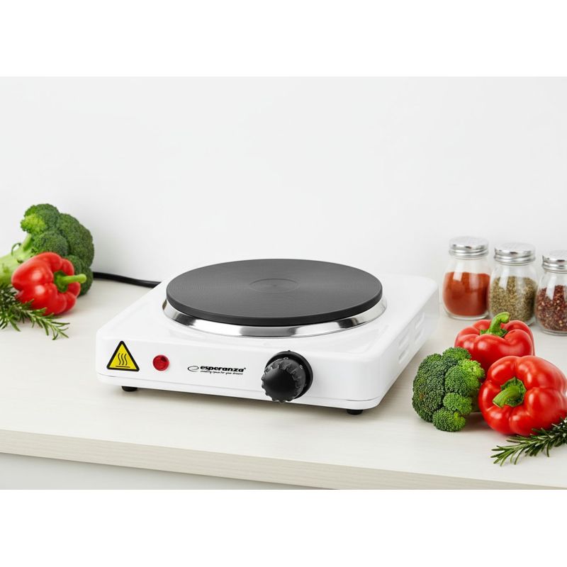 8. ESPERANZA ELECTRIC COOKER ST. HELENS WHITE EKH013W