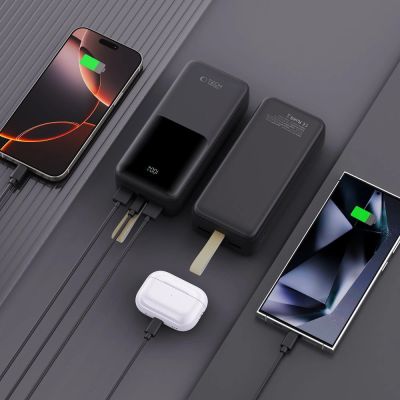 6. Powerbank Tech-Protect PB03 30000mAh 22.5W - black