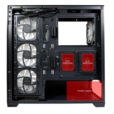 21. LC-Power LC-715B-ON Midi Tower Computer Security & Holders Black