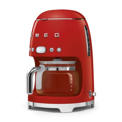 4. SMEG coffee machine model DCF02RDEU red