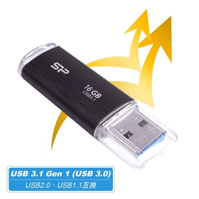 7. Pendrive Silicon Power Blaze B02 16GB USB 3.1 black (SP016GBUF3B02V1K)