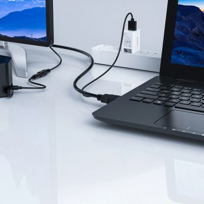 9. Orico XD-VATH VGA and mini jack 3.5 mm to HDMI Full HD 60 Hz cable with USB power 5 m - black