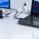 9. Orico XD-VATH VGA and mini jack 3.5 mm to HDMI Full HD 60 Hz cable with USB power 5 m - black