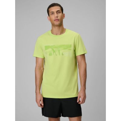 Men's reagular printed T-shirt 4F 4FWSS26TTSHM3035-42S