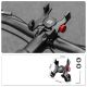 3. Rockbros 25210039001 Handlebar Clamp Phone Holder - Black