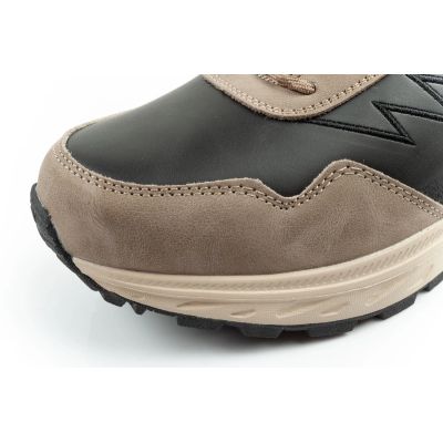 6. Lee Cooper men's winter hiking boots, insulated, high-ankle, beige, black